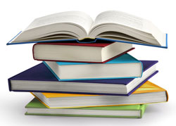 image of stack of books